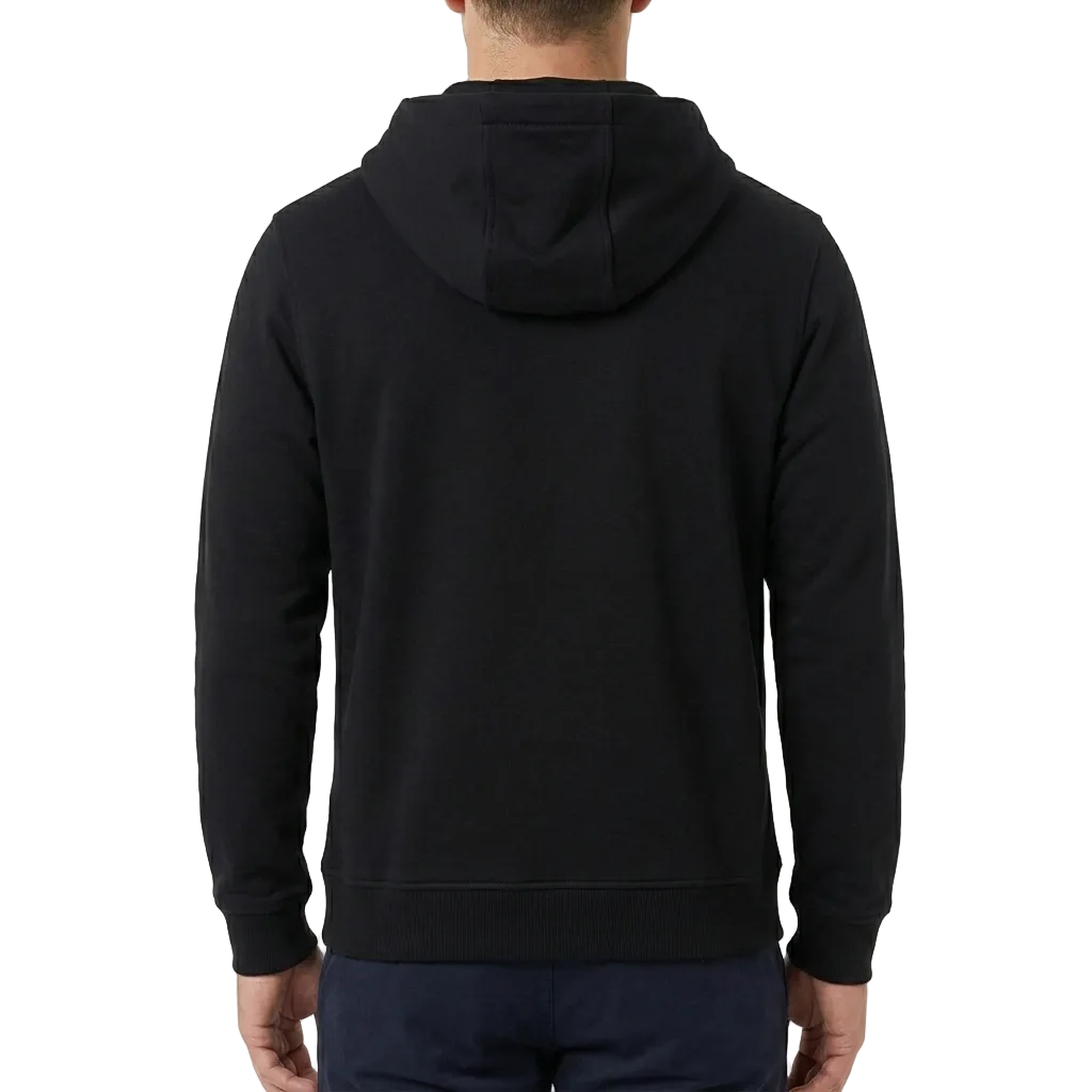 Jacquemus Gros Grain Cotton Hoodie – Black, Men's