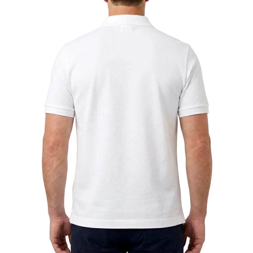 Dolce & Gabbana Cotton Polo Shirt – White, Men's
