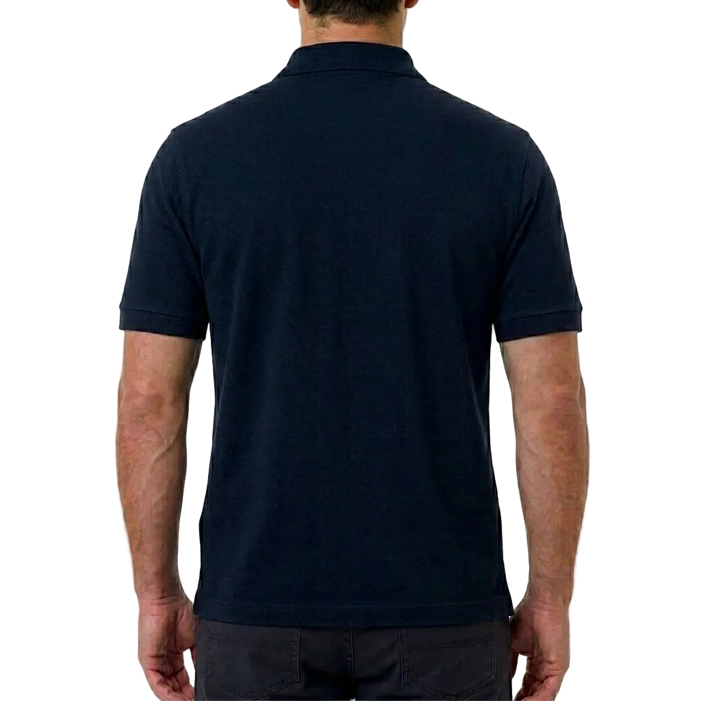 Filippo De Laurentiis Cotton Polo Shirt – Dark Blue, Men's