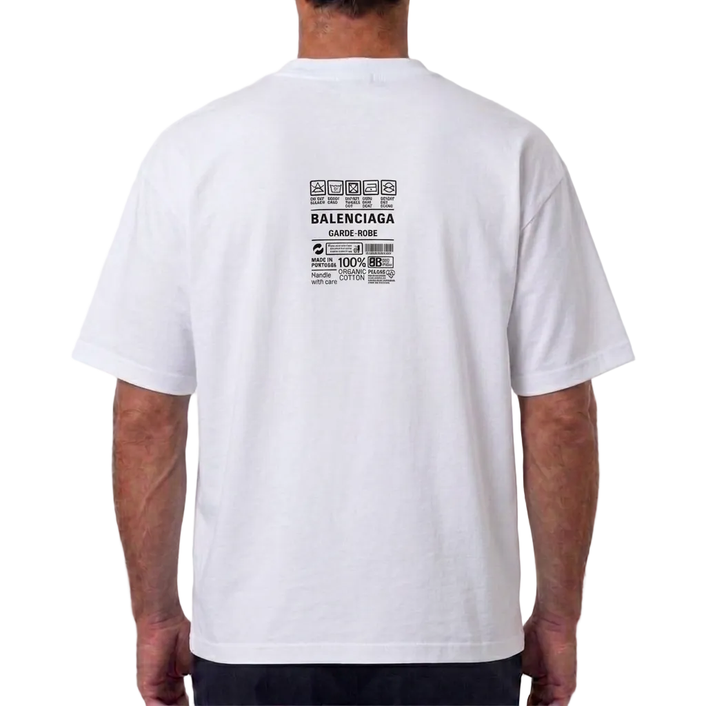 Balenciaga Cotton T-Shirt – White, Unisex