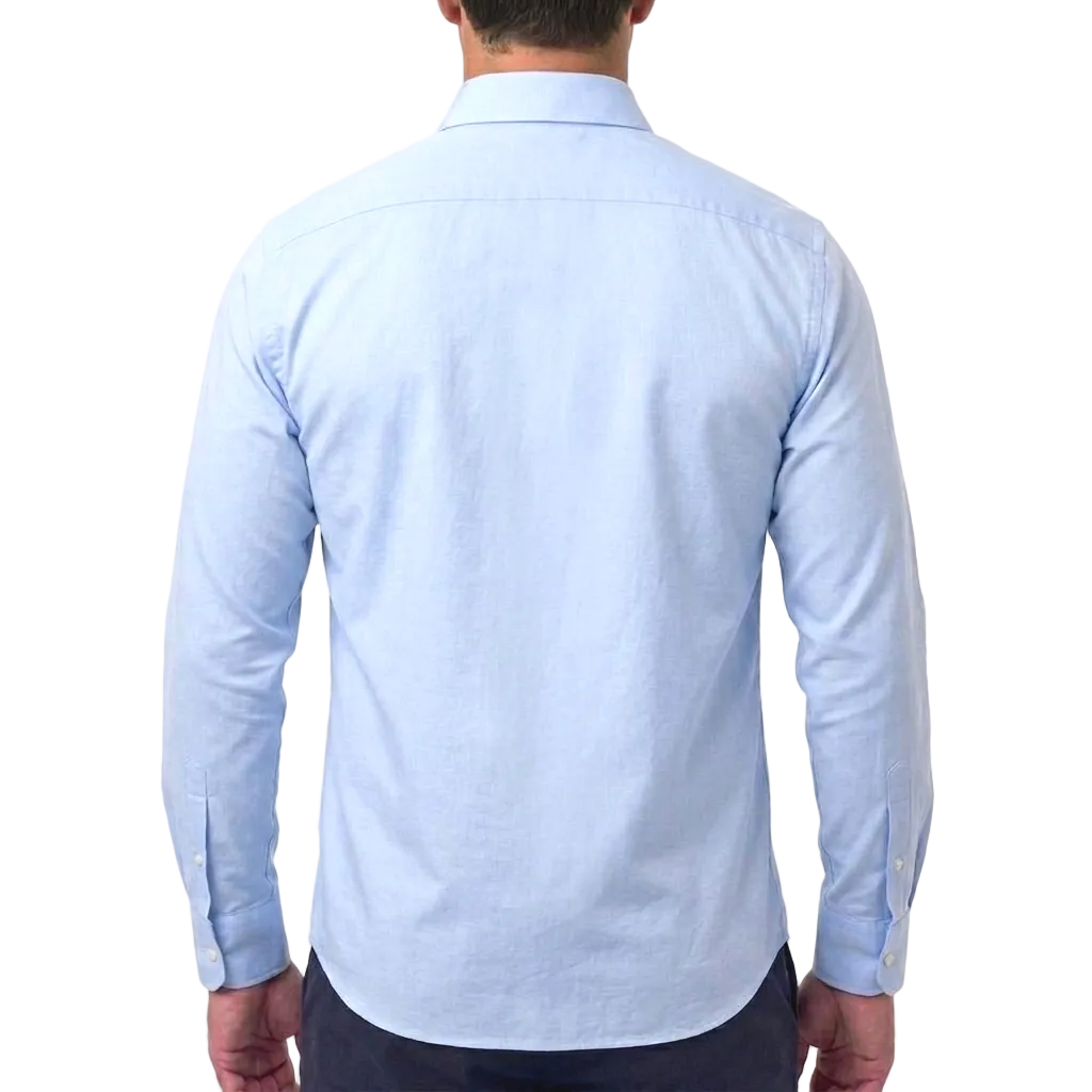 Corneliani Cotton Dress Shirt – Blue, Men's