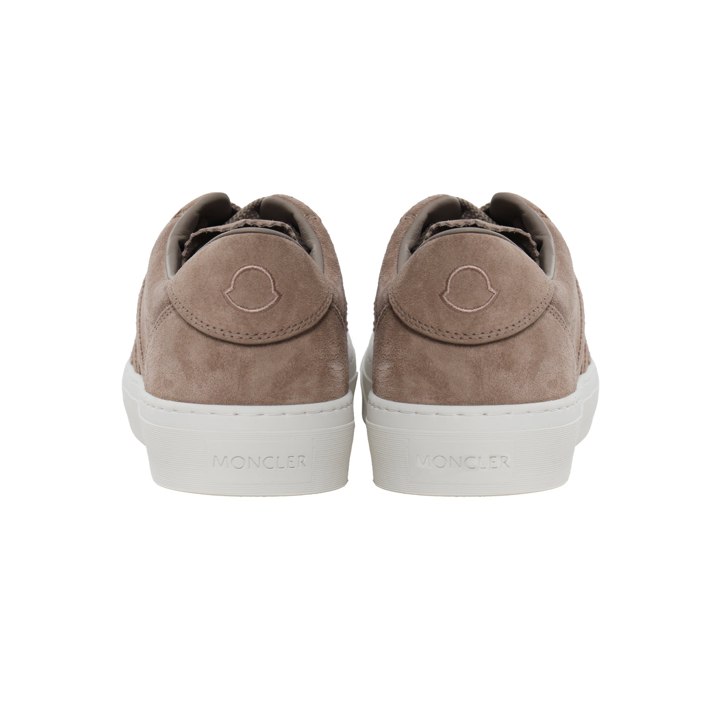 Moncler Italian Leather Sneakers – Beige, Men's