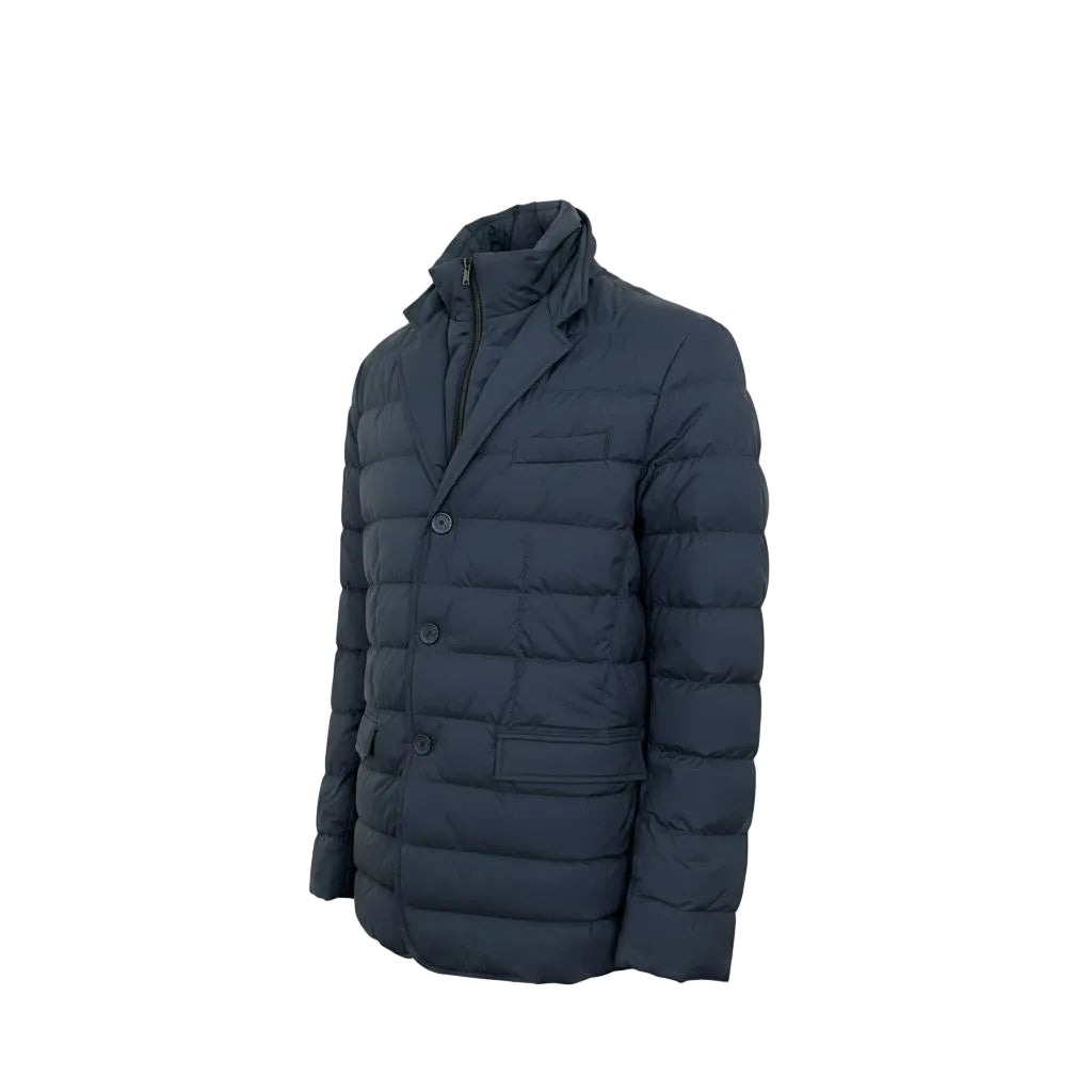 Herno Polyester Down Jacket – Dark Blue, Men's