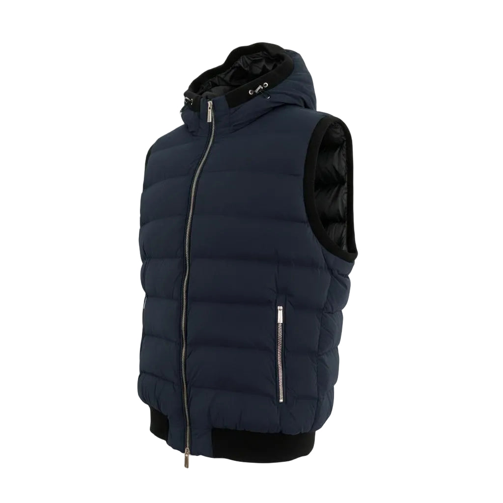 Moorer Vermeer-OS Vest – Blue, Men's