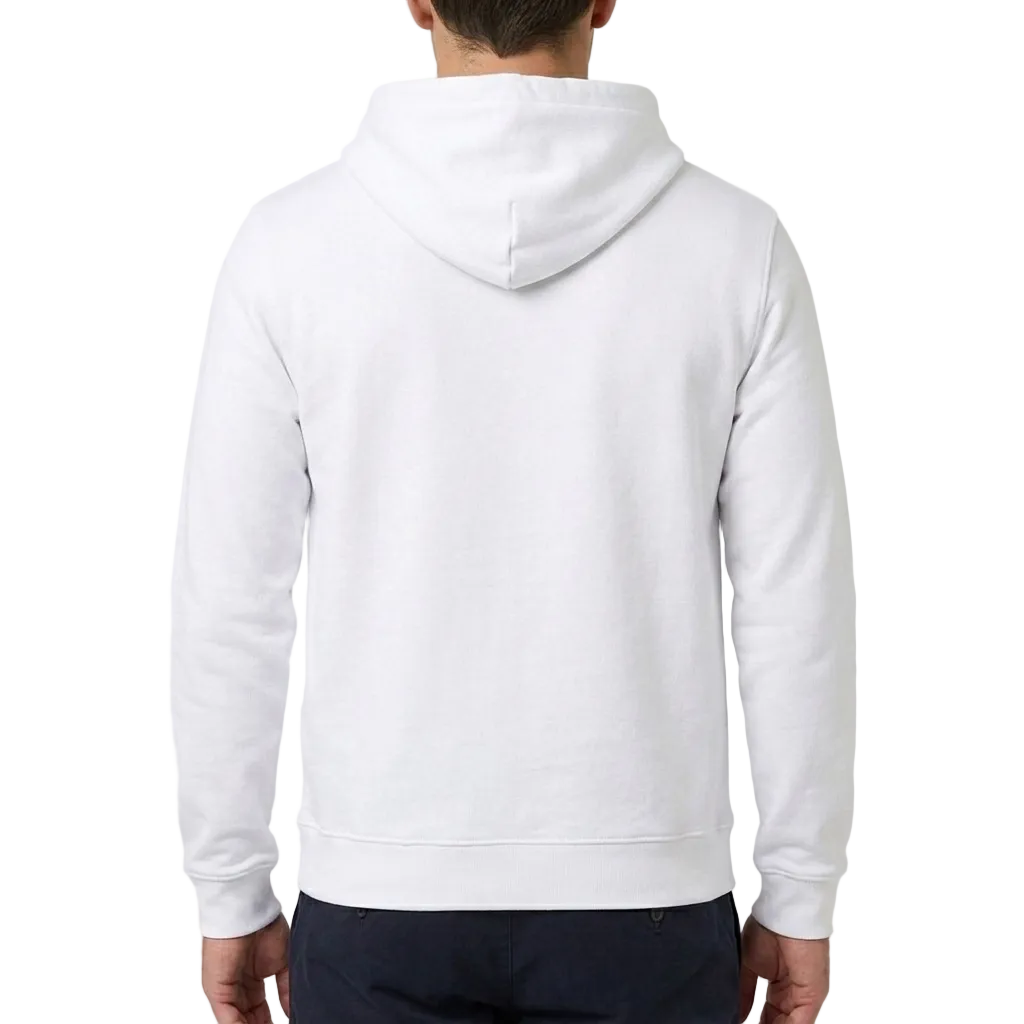 Saint Laurent Cotton Hoodie – White, Men's