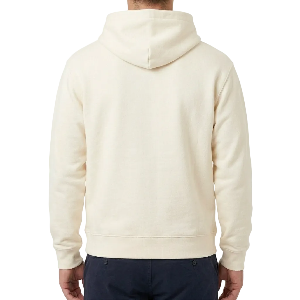 Jacquemus Gros Grain Cotton Hoodie – Beige, Men's