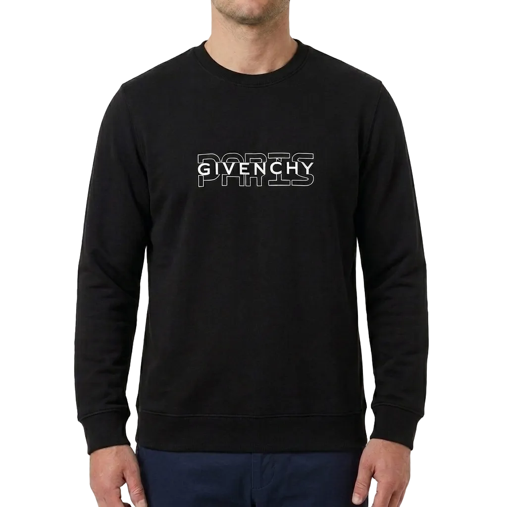 Givenchy Cotton Sweatshirt – Black, Men's