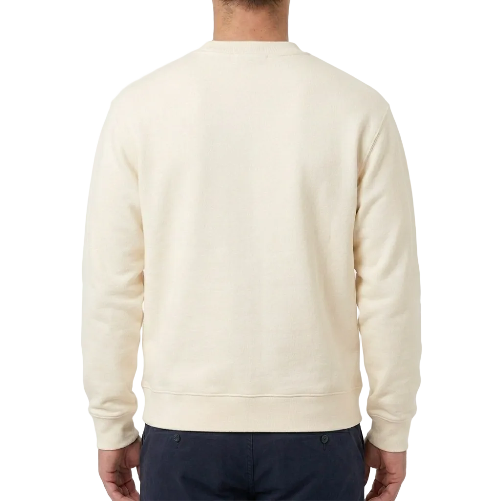 Jacquemus Gros Grain Cotton Sweatshirt – Beige, Men's