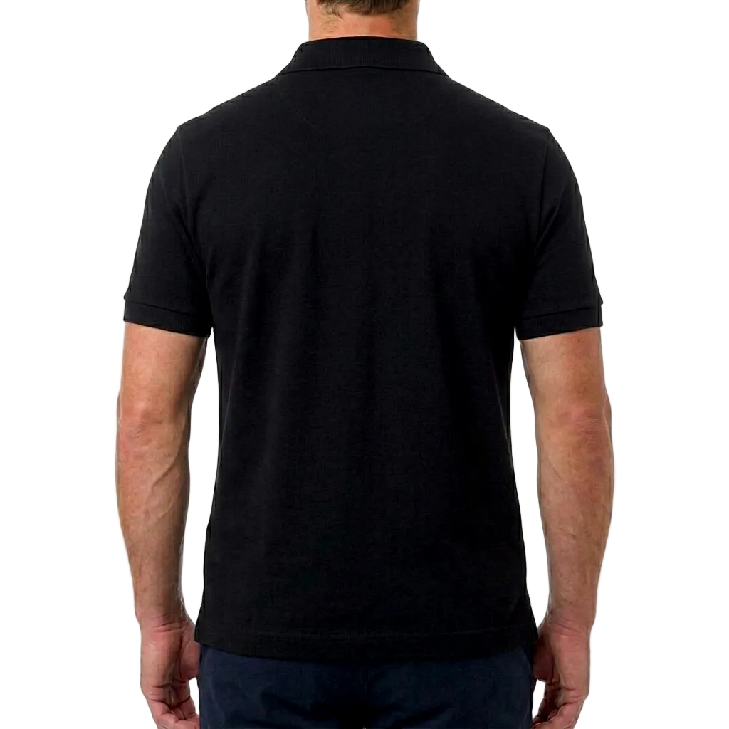 Dolce & Gabbana Cotton Polo Shirt – Black II, Men's