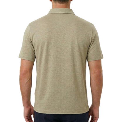 Moorer Cotton-Cashmere Polo Shirt – Beige, Men's