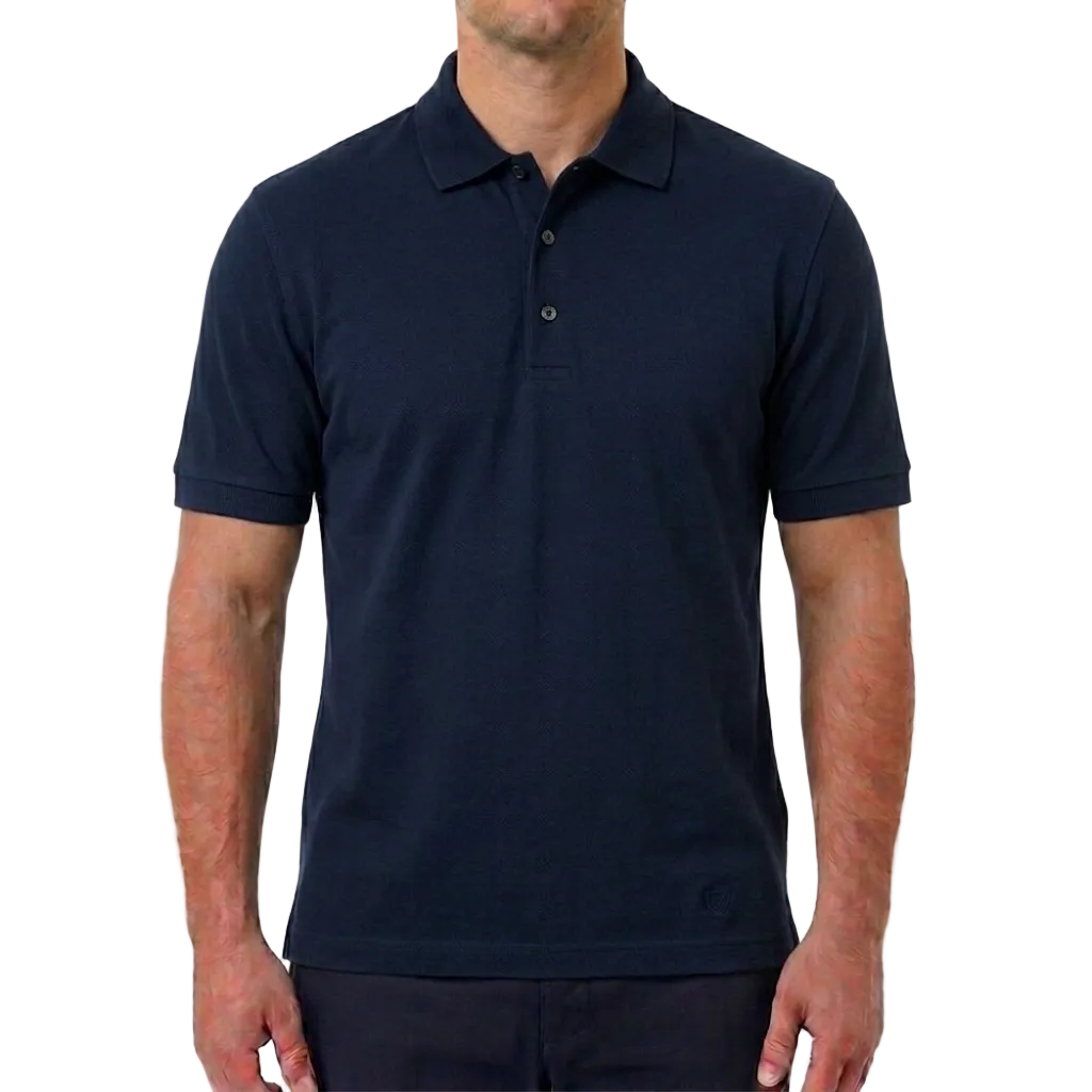 Corneliani Italian Cotton Polo Shirt – Blue, Men's