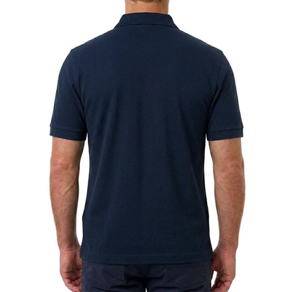 Corneliani Italian Cotton Polo Shirt – Blue, Men's