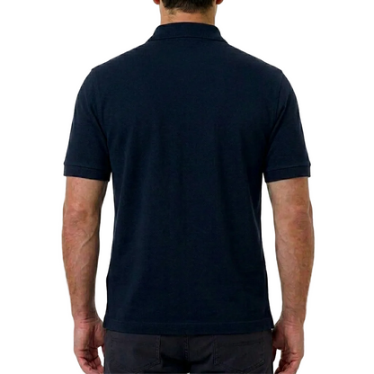 Filippo De Laurentiis Cotton Polo Shirt – Dark Blue, Men's