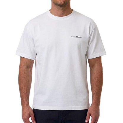 Balenciaga Cotton T-Shirt – White, Unisex