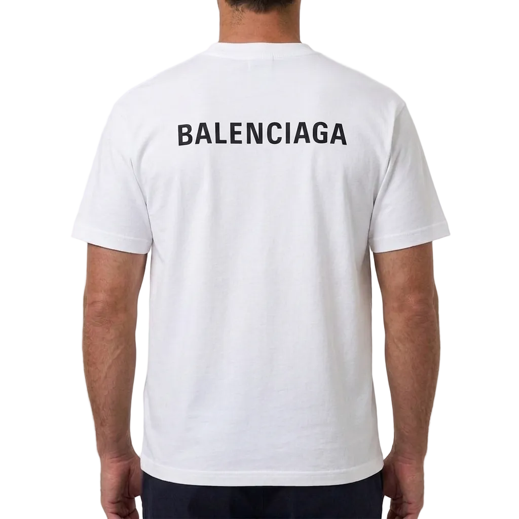 Balenciaga Cotton T-Shirt – White, Unisex