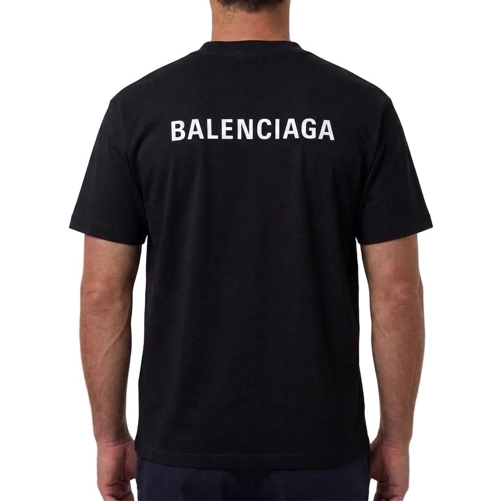Balenciaga Cotton T-Shirt – Black, Unisex