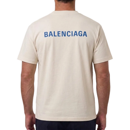 Balenciaga Cotton T-Shirt – Beige, Unisex
