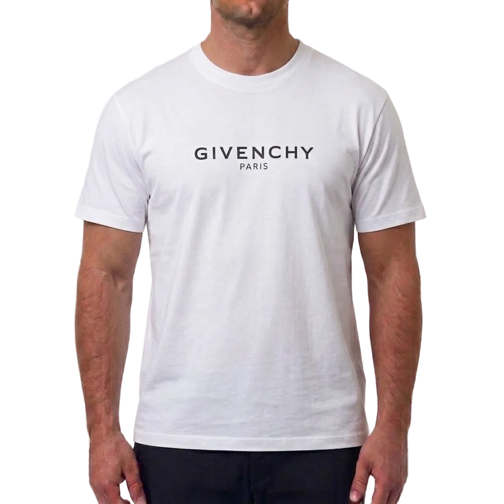 Givenchy Cotton T-Shirt – White II, Men's