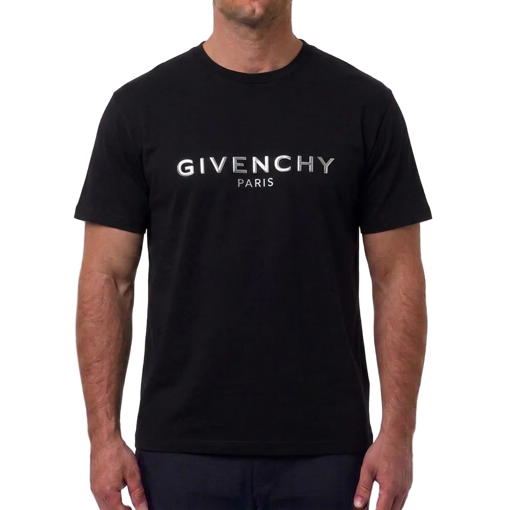Givenchy Cotton T-Shirt – Black II, Men's