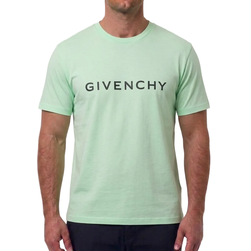 Givenchy Cotton T-Shirt – Mint, Men's