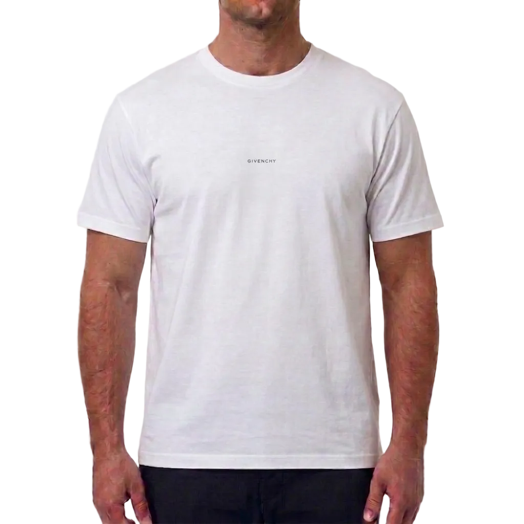 Givenchy Cotton T-Shirt – White, Men's