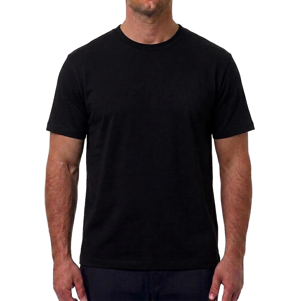 AMI Paris Cotton T-Shirt – Black, Men's