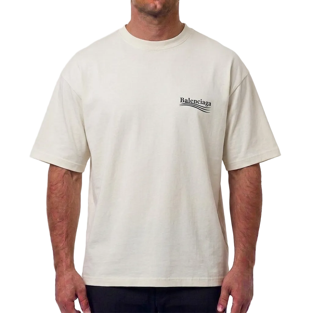 Balenciaga Cotton T-Shirt – Ice, Unisex