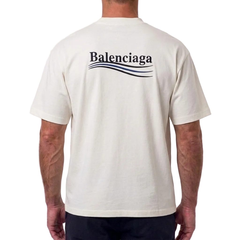 Balenciaga Cotton T-Shirt – Ice, Unisex