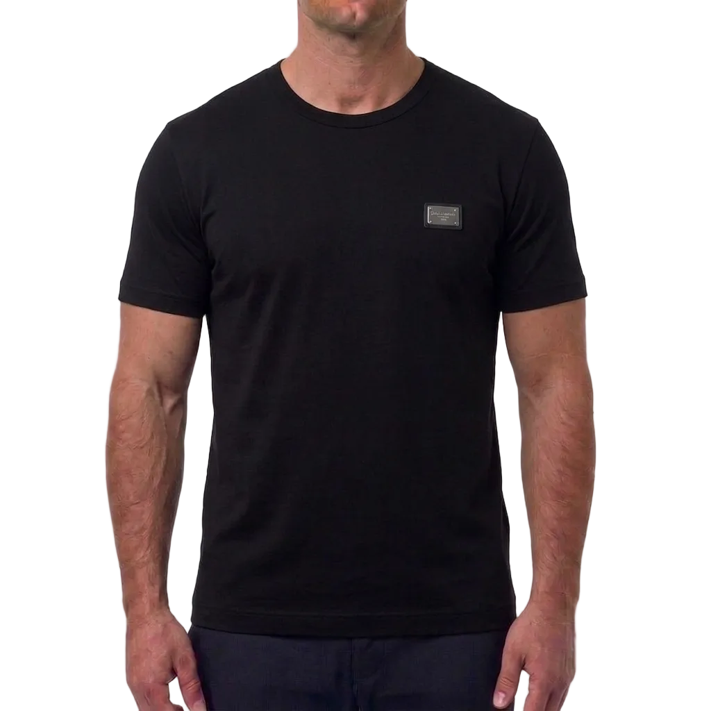 Dolce & Gabbana Cotton T-Shirt – Black, Men's