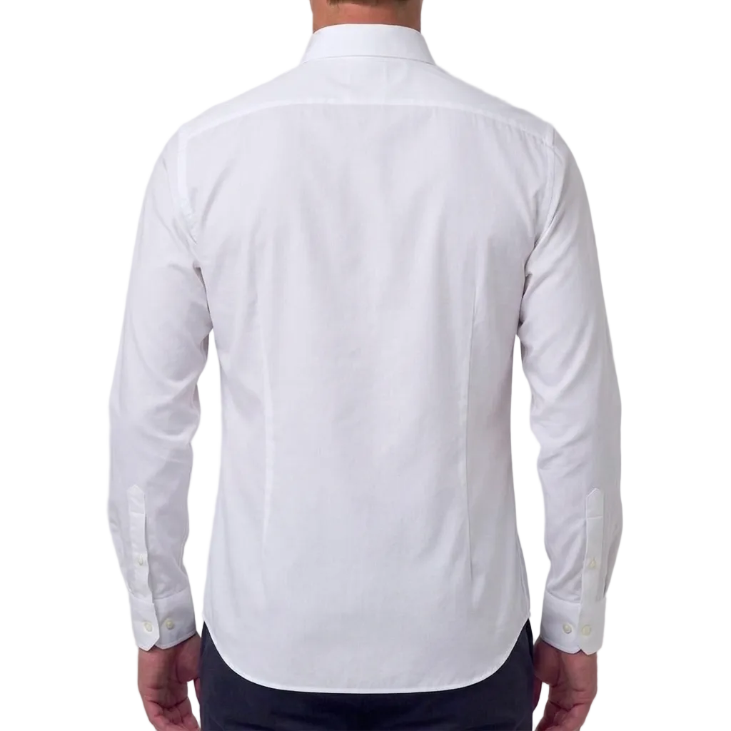 Corneliani Cotton Dress Shirt – White, Men's
