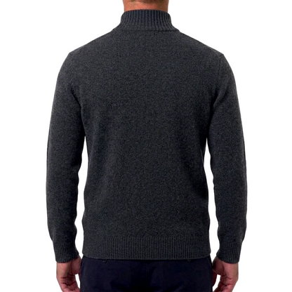 Gran Sasso Wool-Cashmere Sweater – Dark Grey, Men's