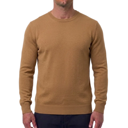 Gran Sasso Wool-Cashmere Sweater – Camel, Men's
