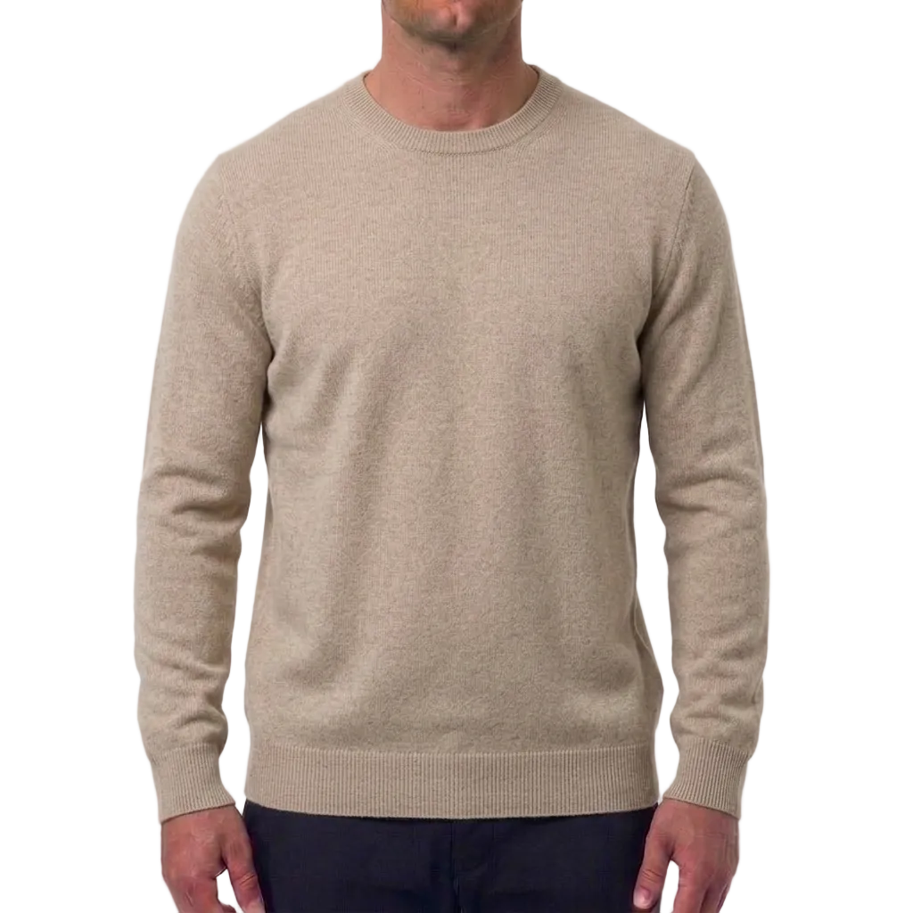 Filippo De Laurentiis Cashmere Sweater – Beige, Men's