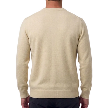 Filippo De Laurentiis Wool-Silk-Cashmere Sweater – Beige, Men's