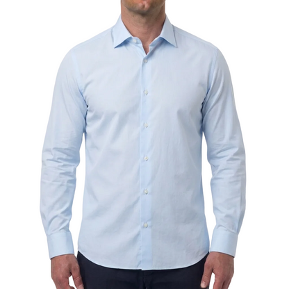 Corneliani Cotton Dress Shirt – Light Blue, Men's