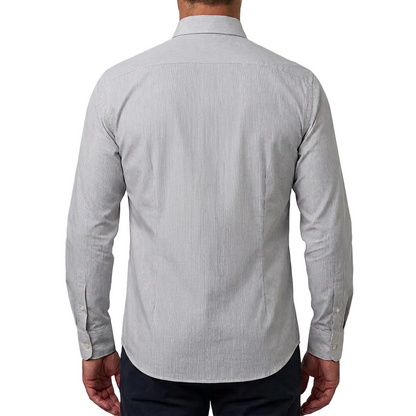Corneliani Cotton Dress Shirt – Light Grey, Men's