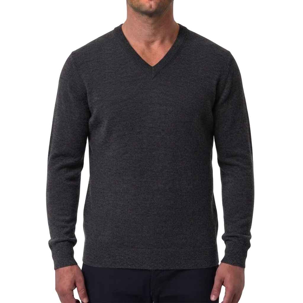 Brioni Italian Cashmere Sweater – Grey, Men's