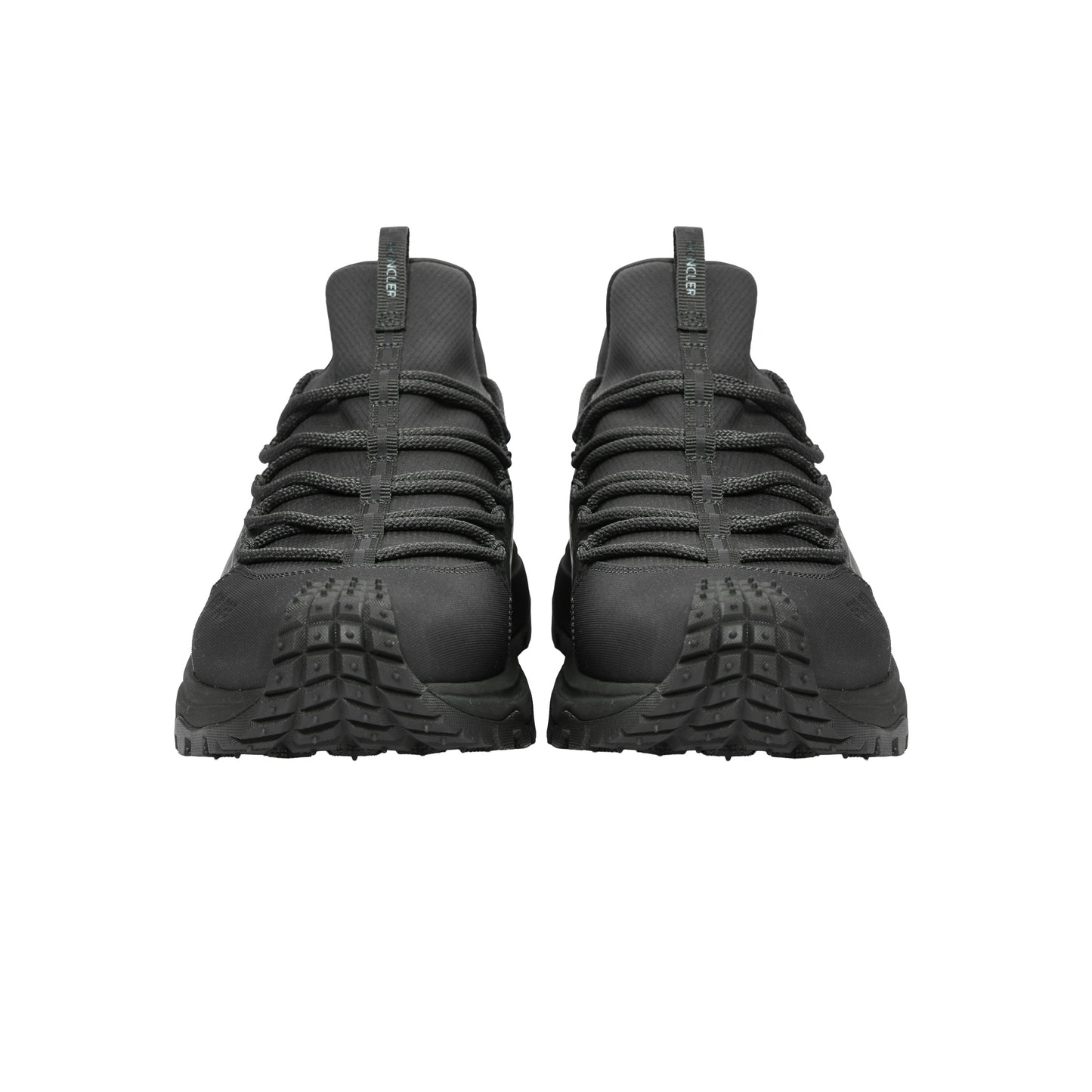 Moncler Trailgrip Leather & Textile Sneakers – Green, Men's