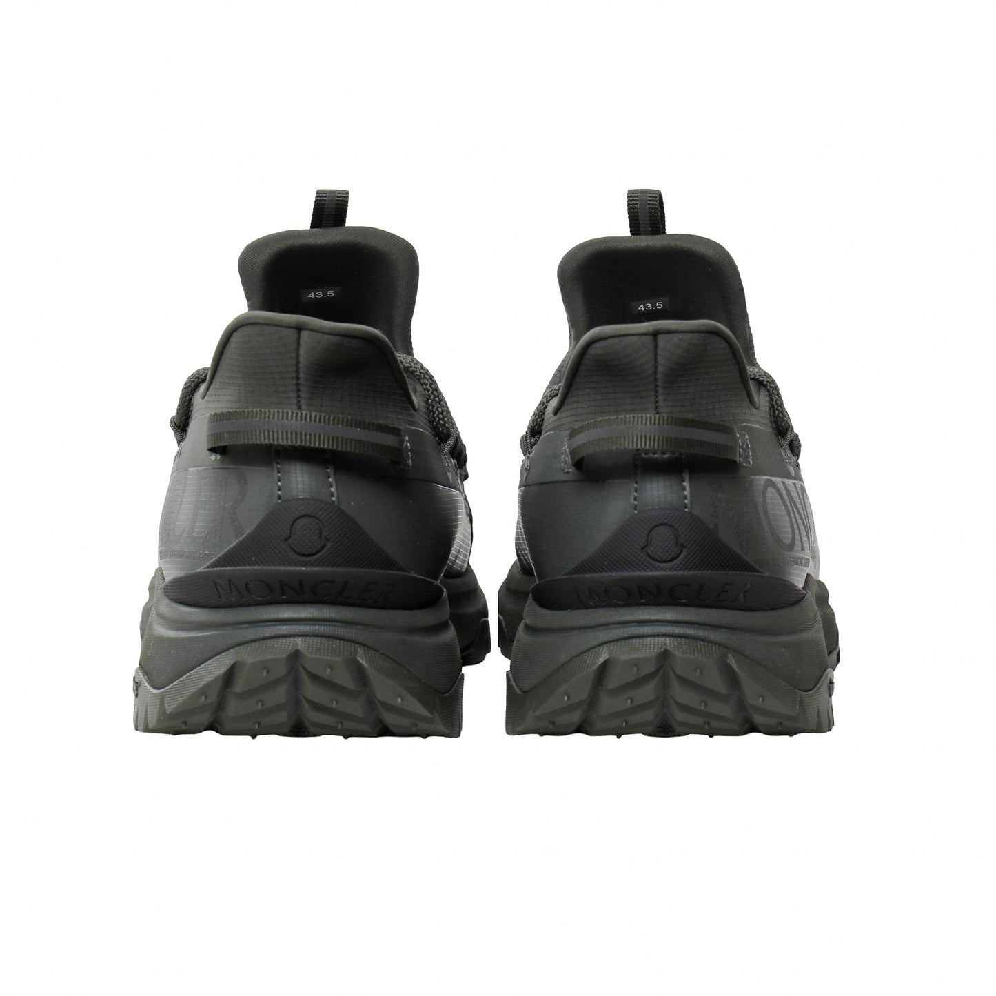 Moncler Trailgrip Leather & Textile Sneakers – Green, Men's