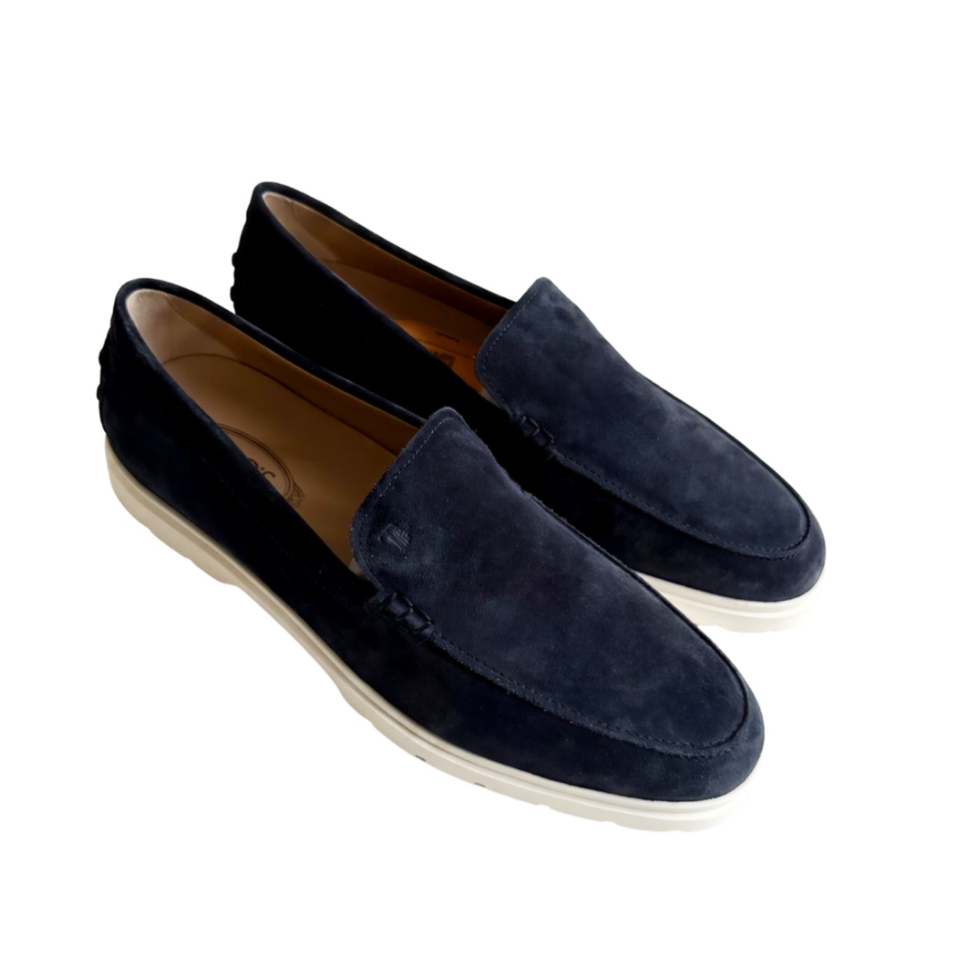 Tod's Leather Loafers – Navy Blue, Men's