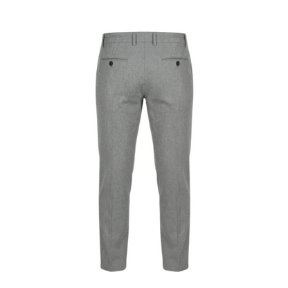 Eleventy Wool-Cashmere Pants – Grey, Men's