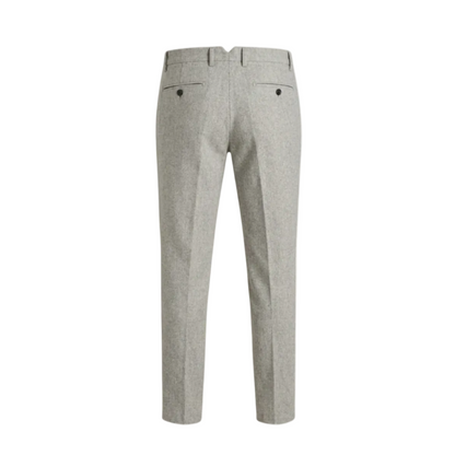 Eleventy Wool-Cashmere Pants – Light Grey, Men's