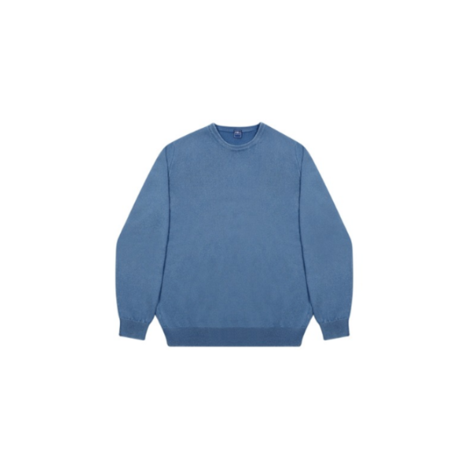 Fedeli Cashmere Sweater – Blue III, Men's