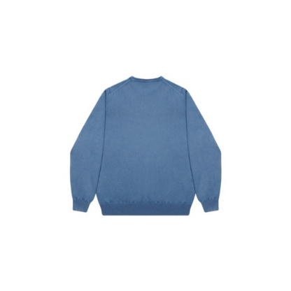 Fedeli Cashmere Sweater – Blue III, Men's