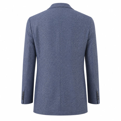 Corneliani Cashmere-Silk Blazer – Blue, Men's
