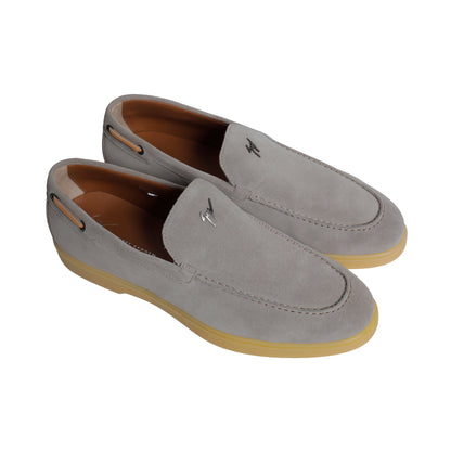 Giuseppe Zanotti Leather Loafers – Grey, Men's