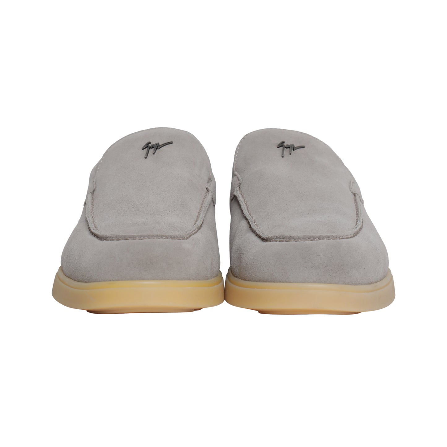 Giuseppe Zanotti Leather Loafers – Grey, Men's