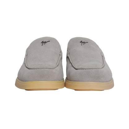 Giuseppe Zanotti Leather Loafers – Grey, Men's