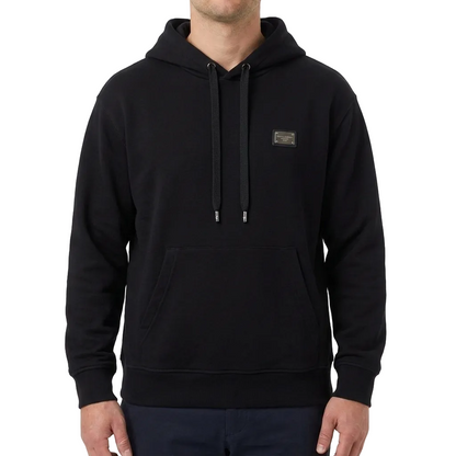 Dolce & Gabbana Cotton Hoodie – Black, Men's