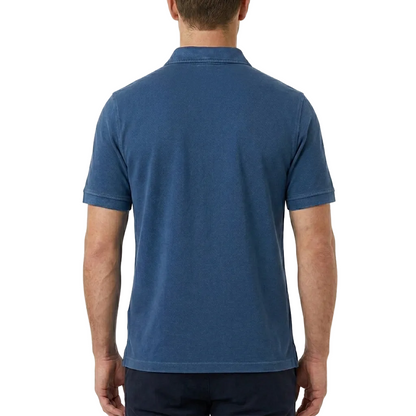 Corneliani Italian Cotton Polo Shirt – Blue, Men's